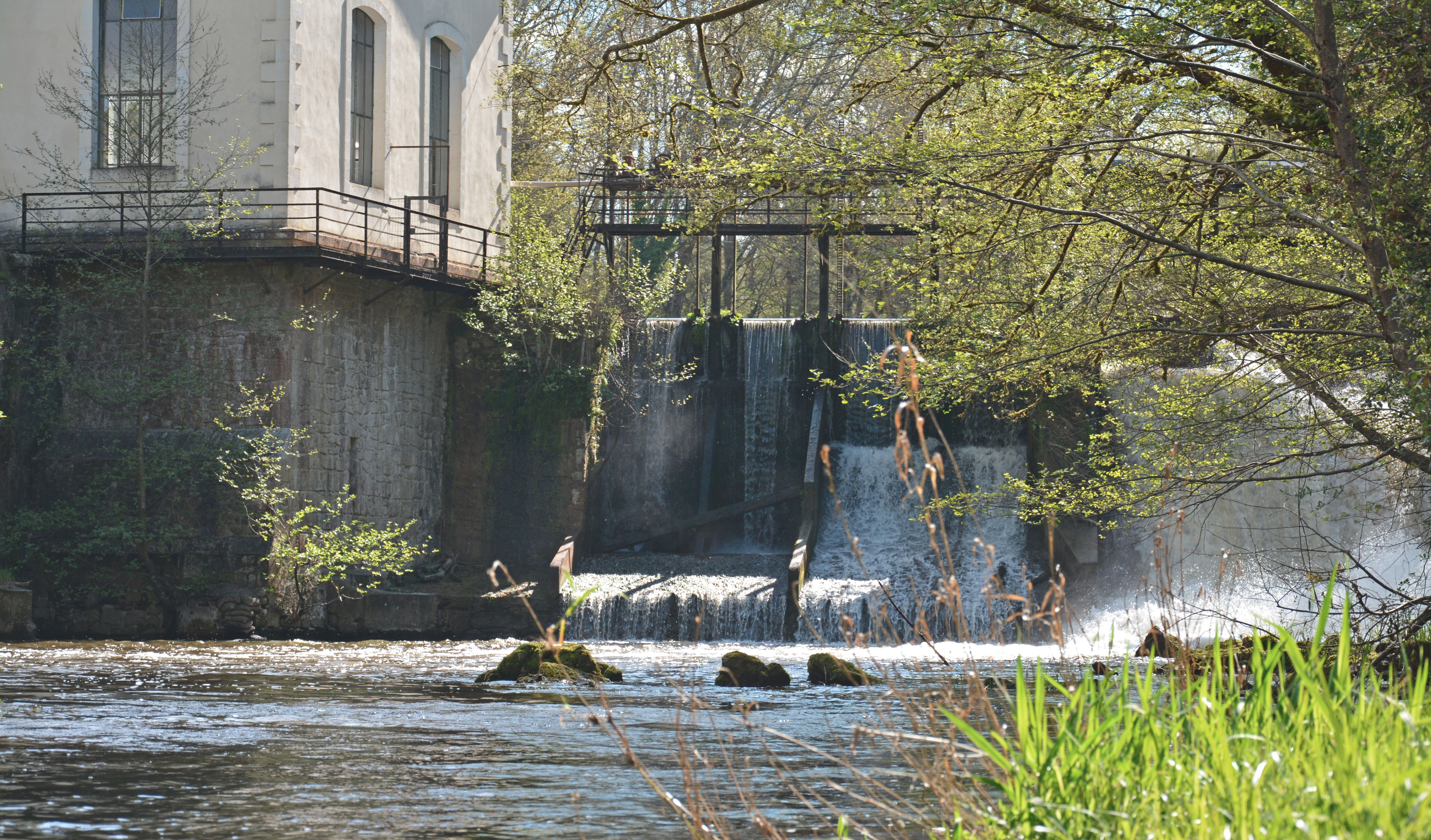 Barrage hydroélectrique la Trave avril 2016 Wikipédia