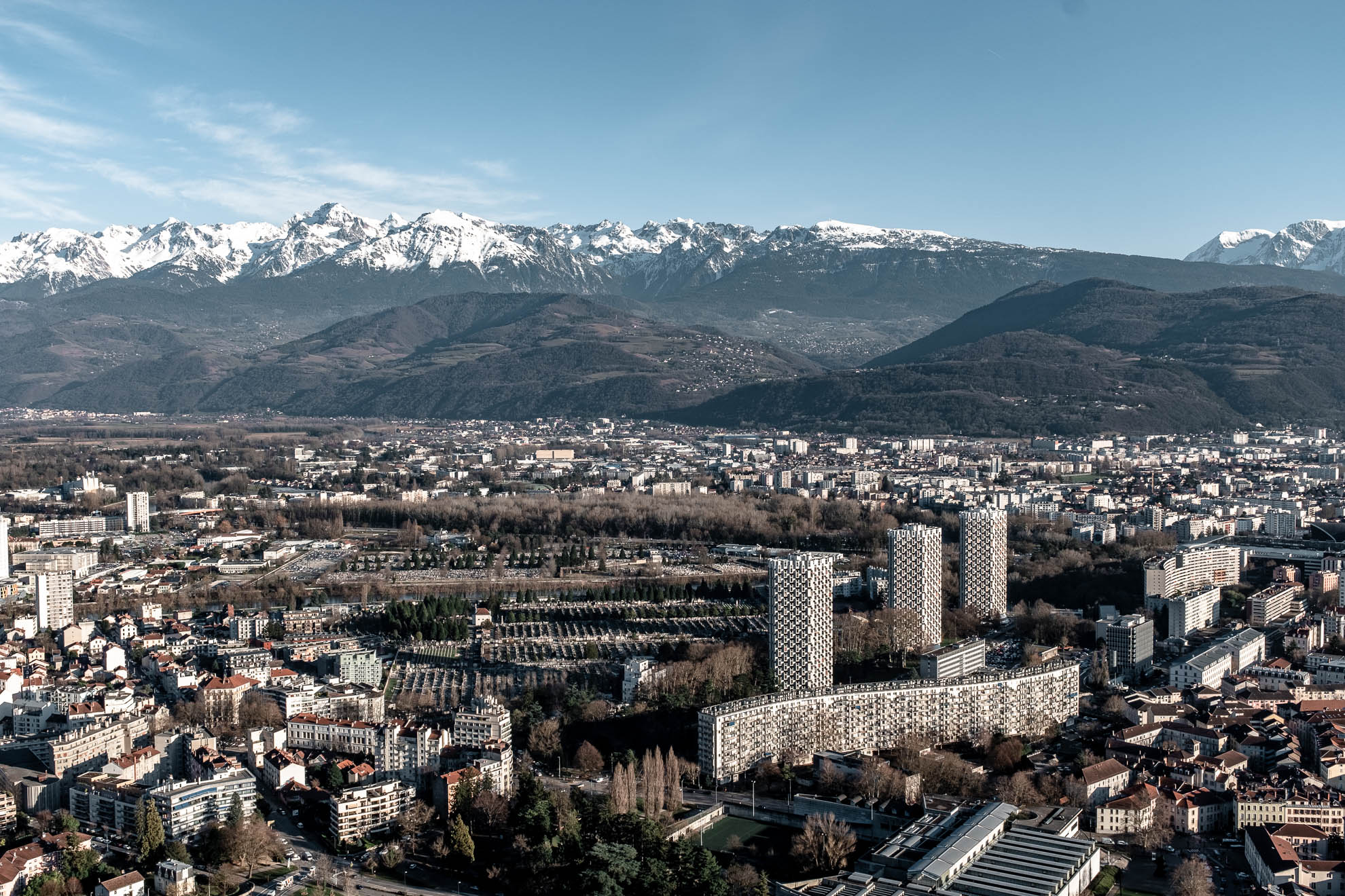 Vue Aérienne de Grenoble 2