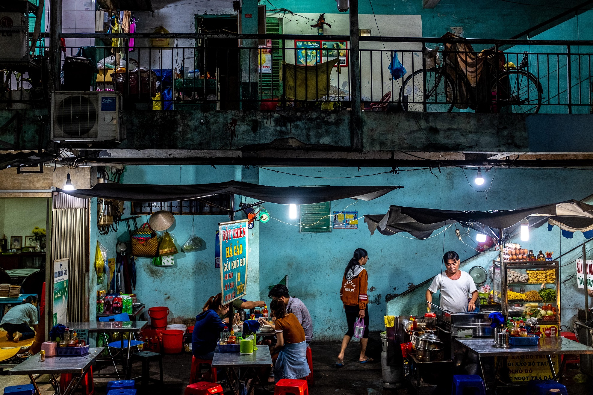 Residential Diner, Saigon la nuit